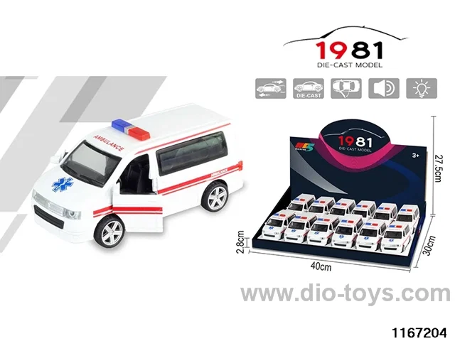 1：32 Alloy Pull Back Car