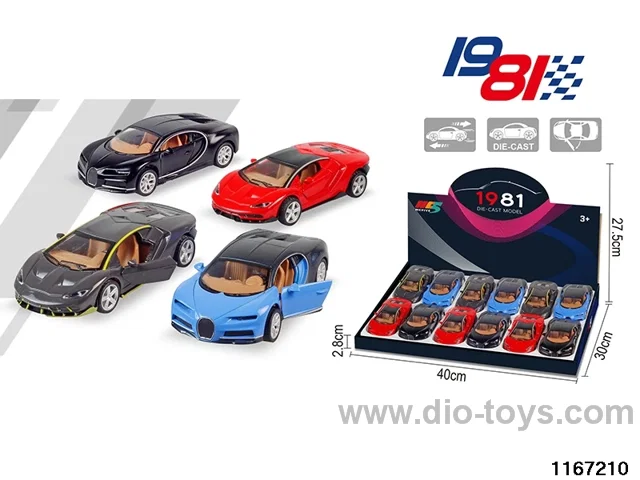 1：32 Alloy Pull Back Car