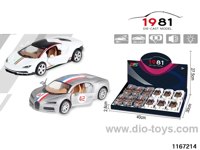 1：32 Alloy Pull Back Car