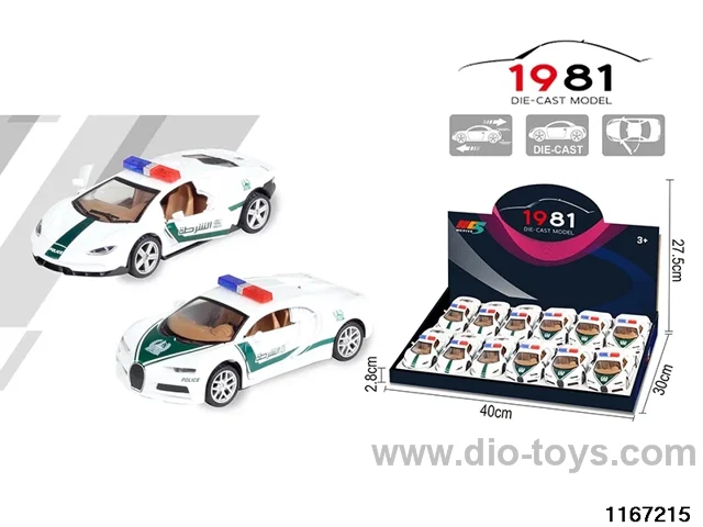 1：32 Alloy Pull Back Car