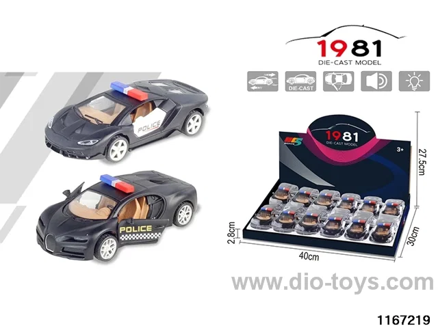 1：32 Alloy Pull Back Car