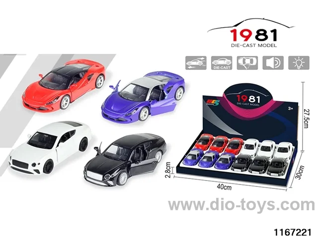 1：32 Alloy Pull Back Car