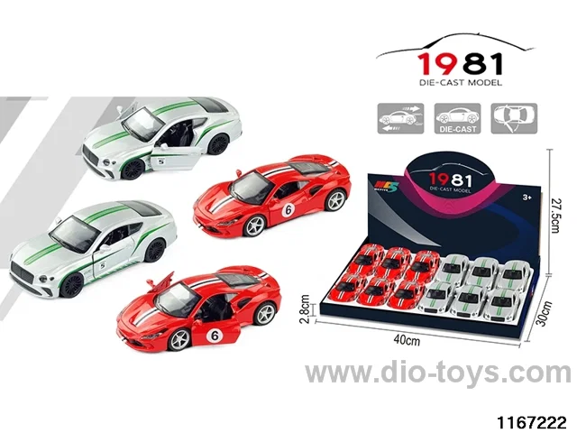 1：32 Alloy Pull Back Car