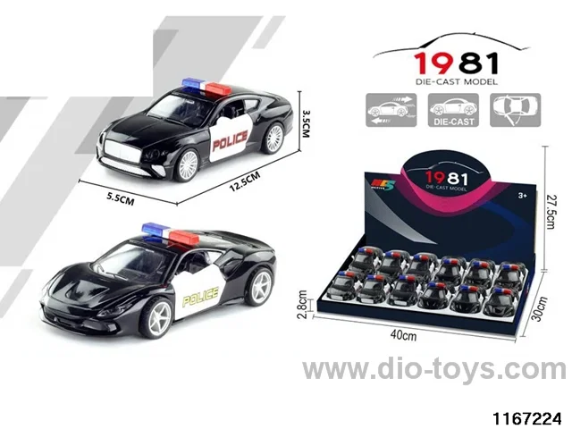 1：32 Alloy Pull Back Car