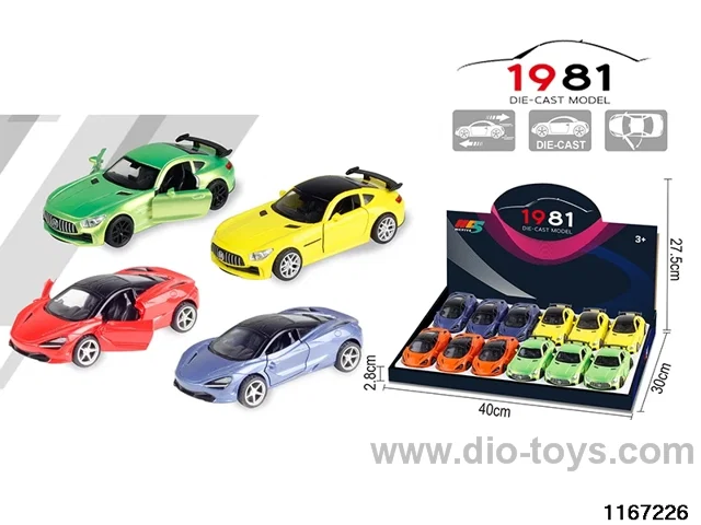 1：32 Alloy Pull Back Car