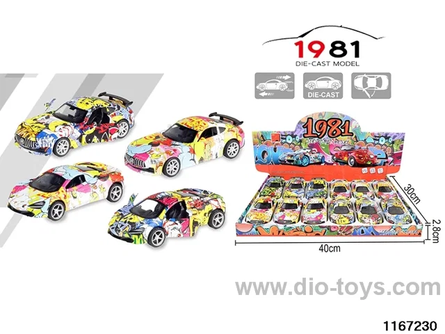 1：32 Alloy Pull Back Car