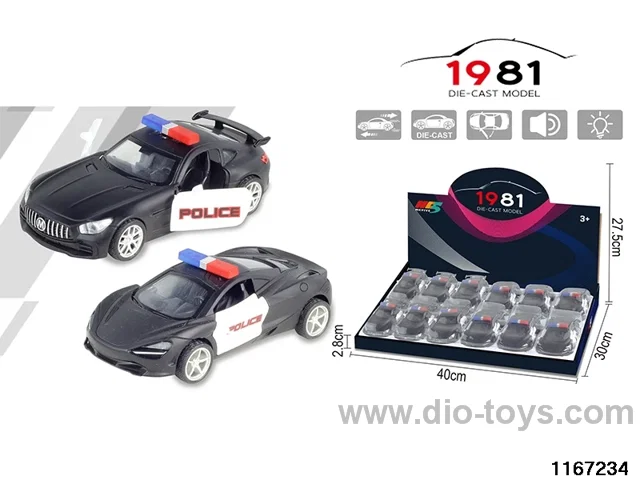 1：32 Alloy Pull Back Car
