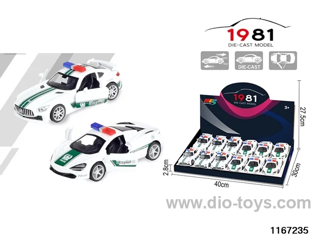 1：32 Alloy Pull Back Car