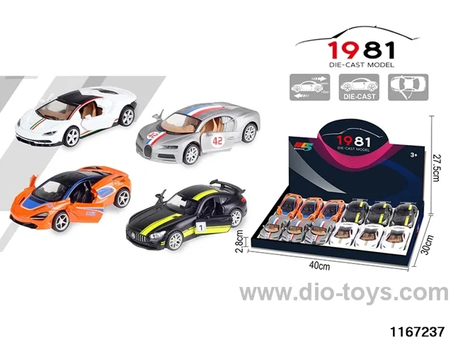 1：32 Alloy Pull Back Car