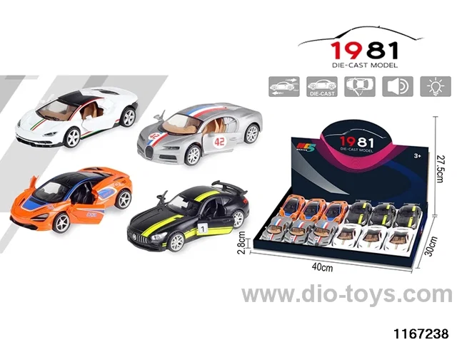 1：32 Alloy Pull Back Car