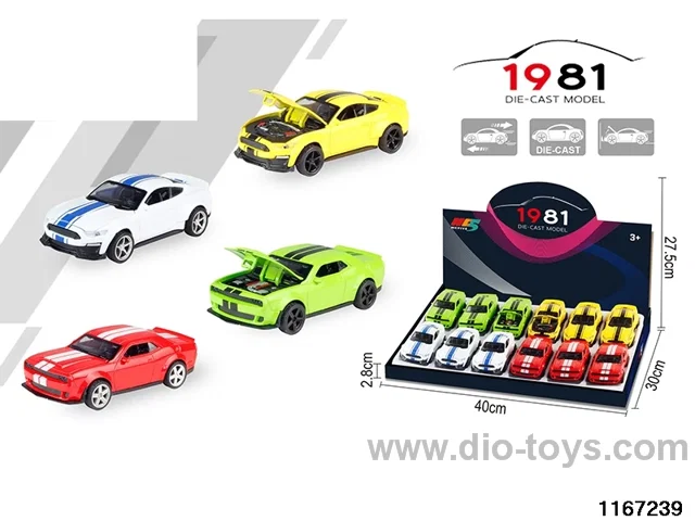 1：36 Alloy Pull Back Car