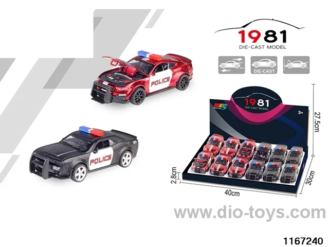 1：36 Alloy Pull Back Car