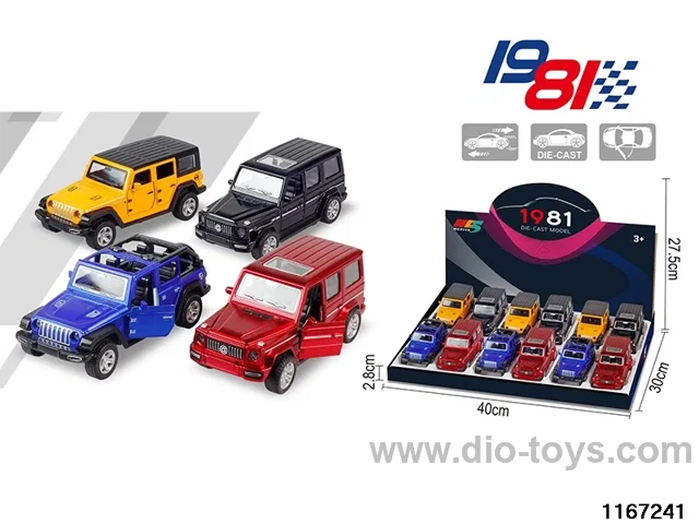 1：36 Alloy Pull Back Car