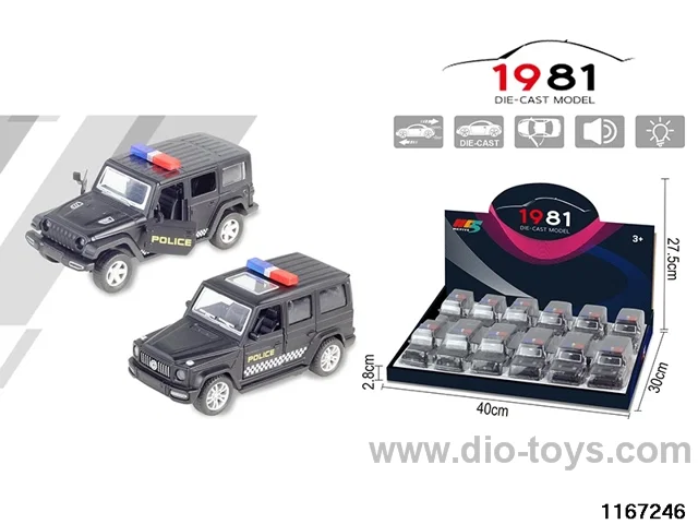 1：36 Alloy Pull Back Car
