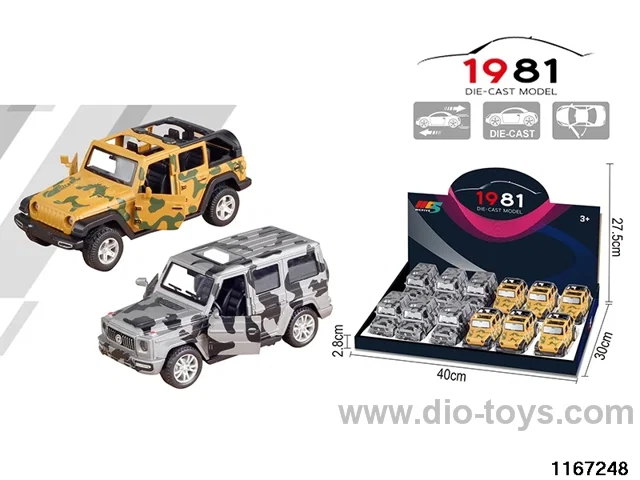 1：36 Alloy Pull Back Car