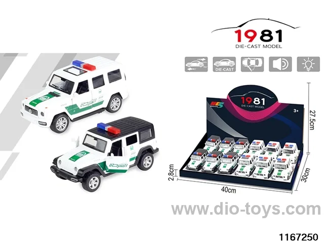 1：36 Alloy Pull Back Car
