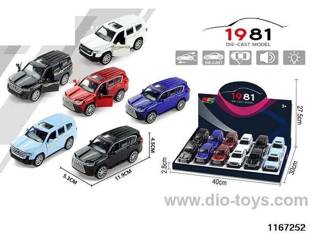 1：38 Alloy Pull Back Car