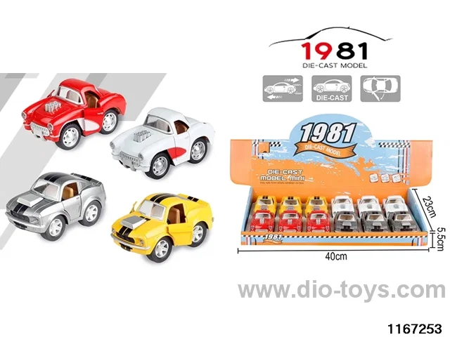 1：38 Alloy Pull Back Car