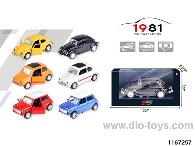 1：36 Alloy Pull Back Car