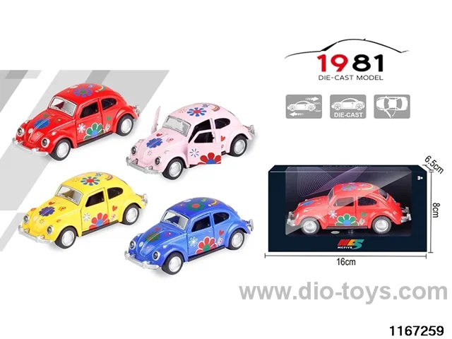 1：36 Alloy Pull Back Car