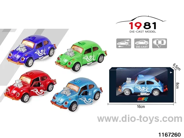1：36 Alloy Pull Back Car