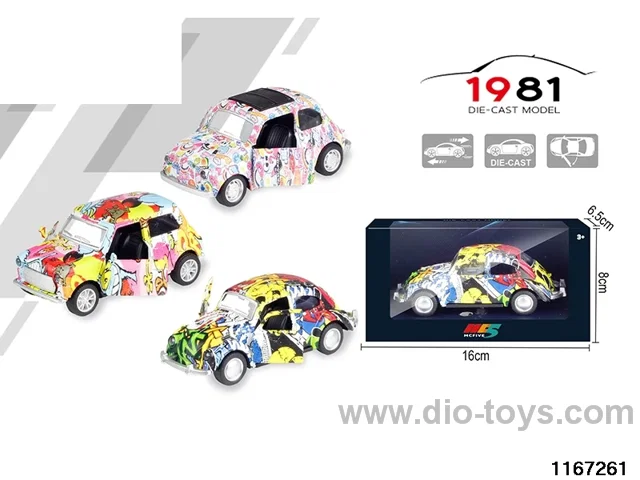 1：36 Alloy Pull Back Car
