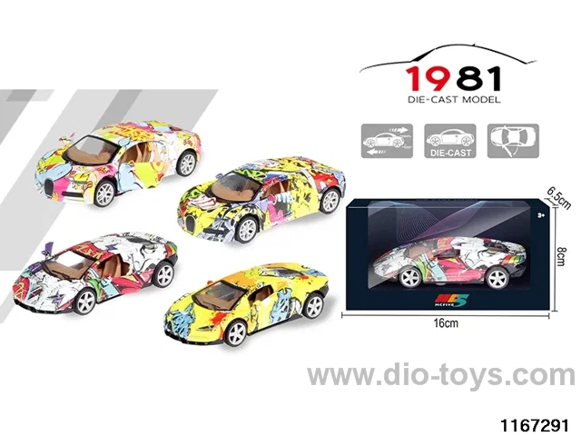 1：32 Alloy Pull Back Car