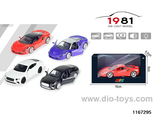 1：32 Alloy Pull Back Car