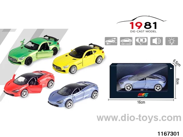 1：32 Alloy Pull Back Car