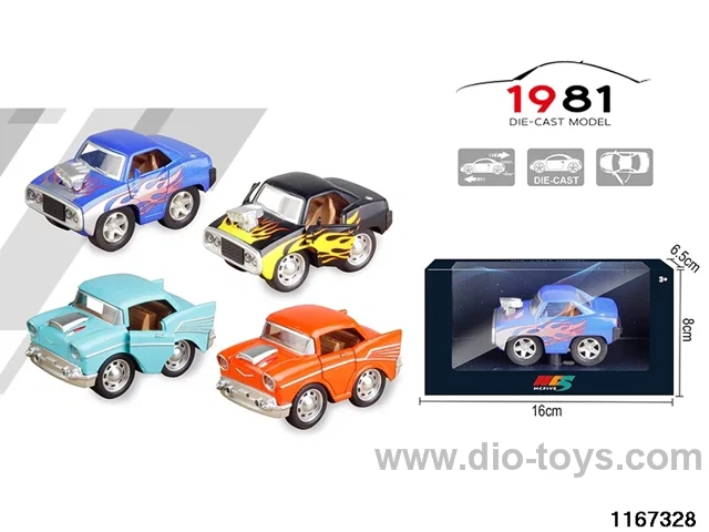 1：38 Alloy Pull Back Car