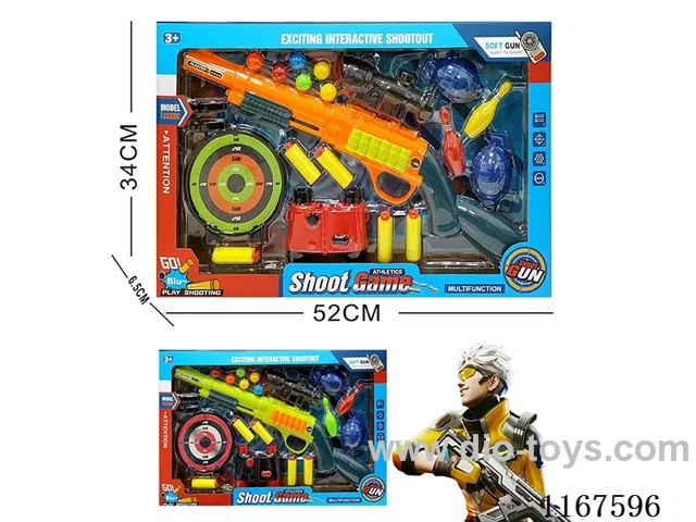 soft bullet gun set