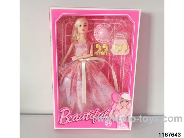 11 inch 9 jointed doll set