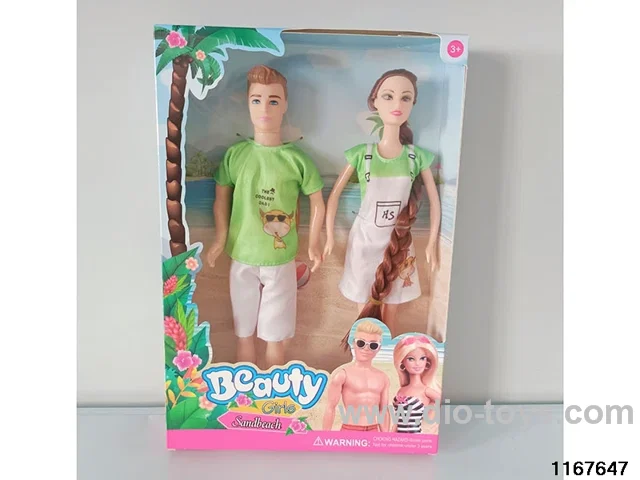11 inch 3 jointed + 11 inch 5 jointeddoll doll set