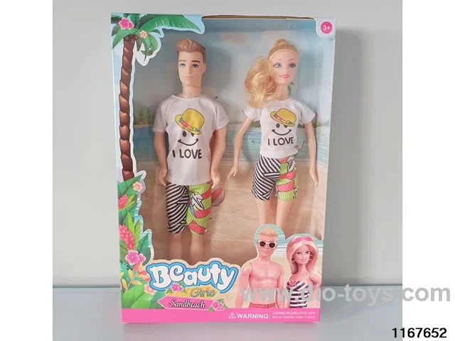 11 inch 3 jointed + 11 inch 5 jointeddoll doll set