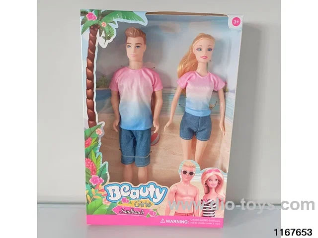 11 inch 3 jointed + 11 inch 5 jointeddoll doll set