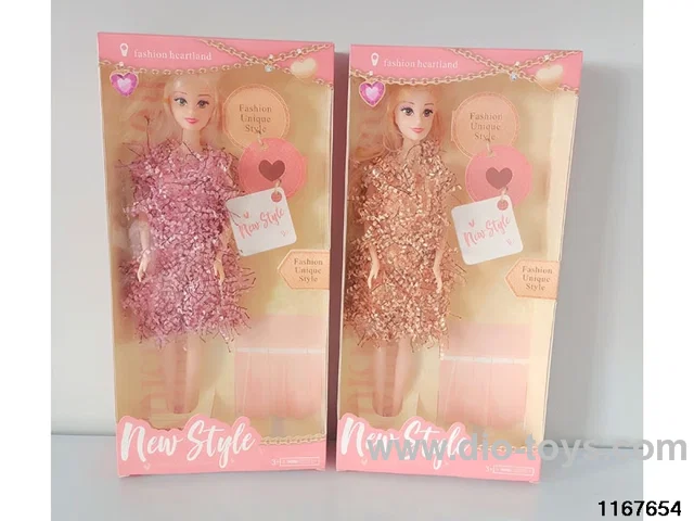 11 inch 9 jointed doll set
