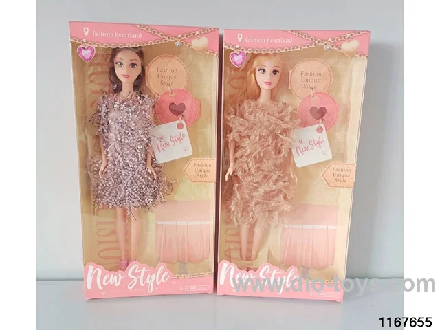 11 inch 9 jointed doll set