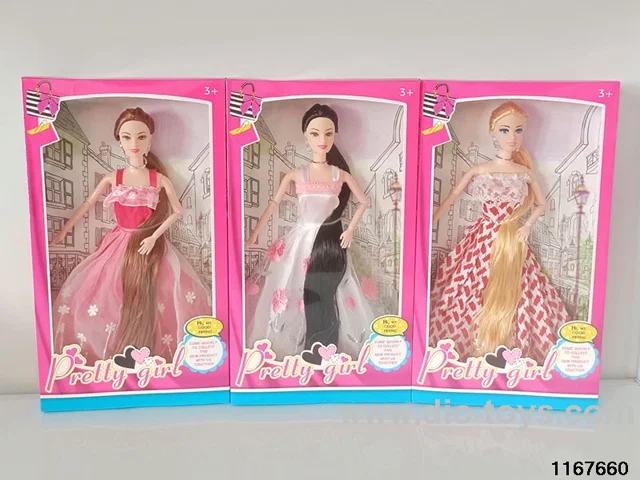 11 inch 9 jointed doll set