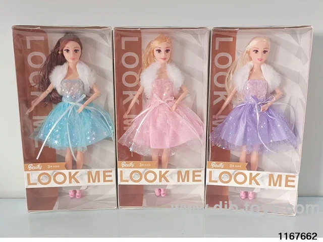 11 inch 9 jointed doll set