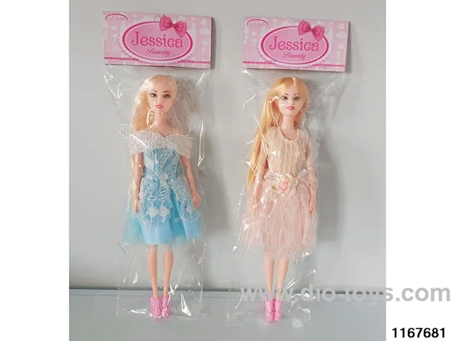 11 inch 9 jointed doll set