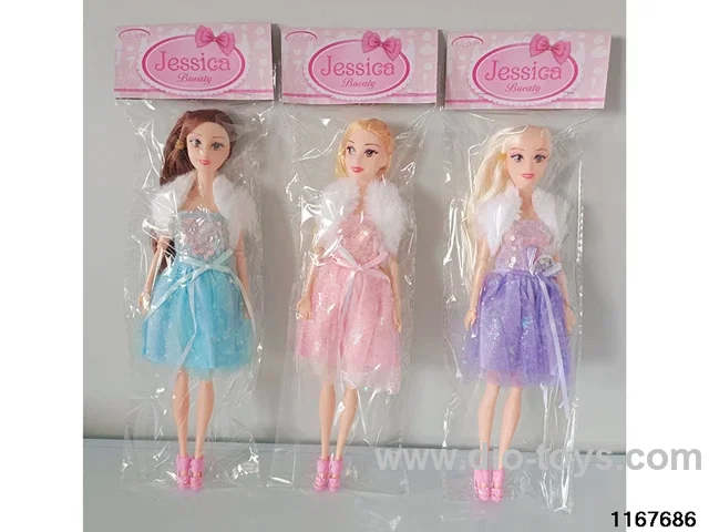 11 inch 9 jointed doll set