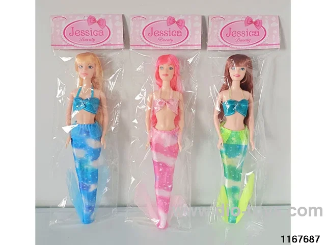 11 inch 5 jointed doll set