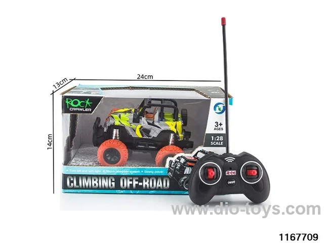 1：28 4ch RC car with light