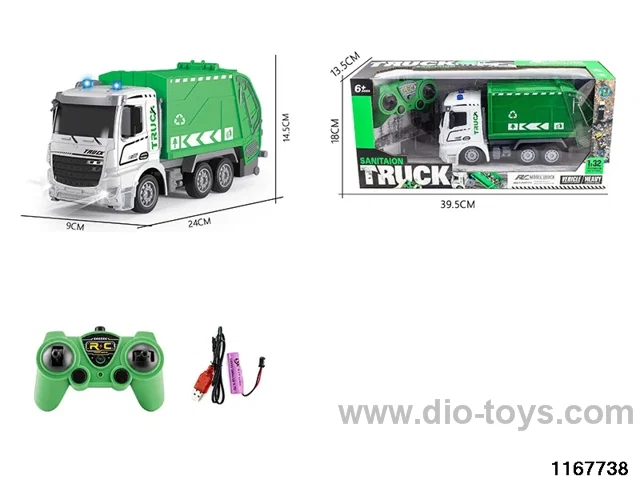 1：32 7ch 2.4G RC car with music