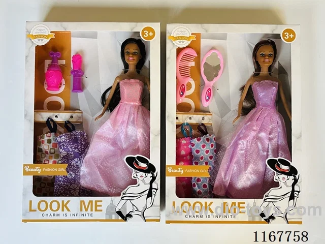 11 "full-body doll /2 models mixed