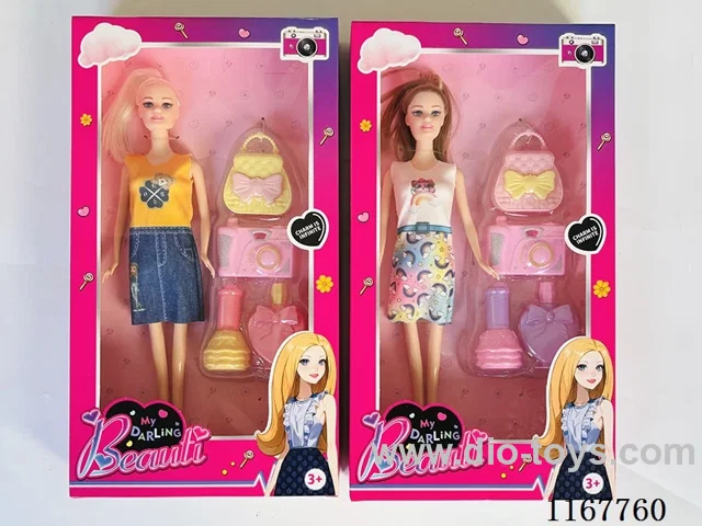 11 "full-body doll /2 models mixed