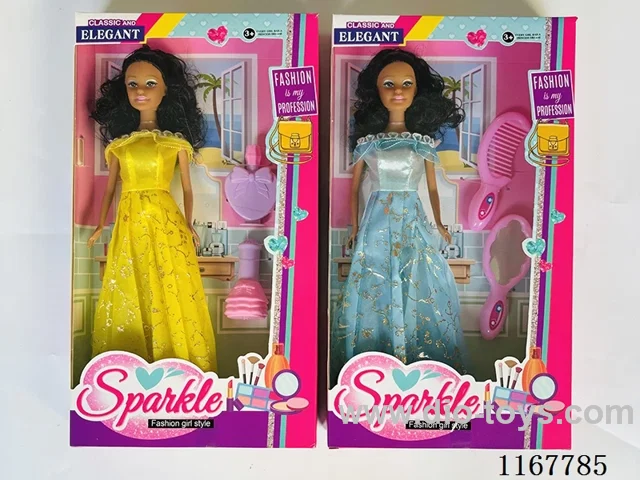 11 "full-body doll /2 models mixed