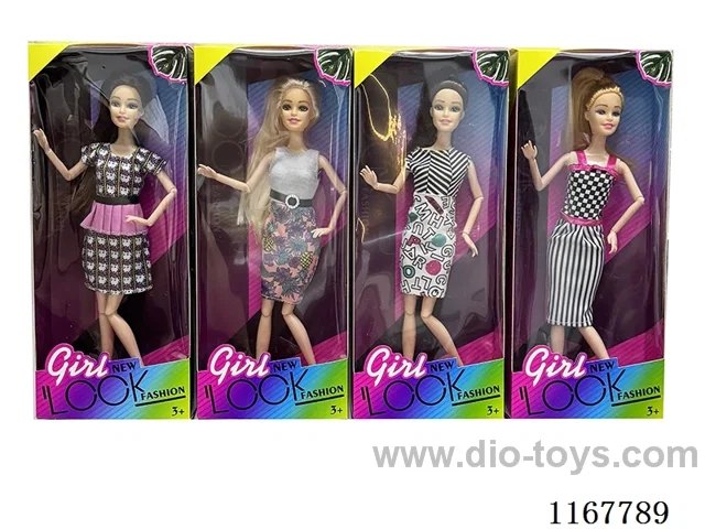 11 "solid body joint doll /4 models mixed