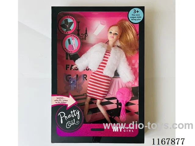 11 "solid doll with 11 joints