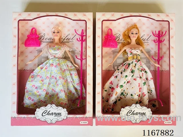 11 "full-body doll /2 models mixed